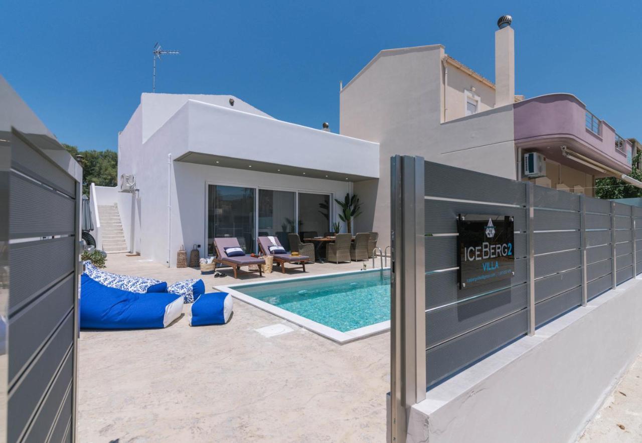 Villa Iceberg 2 With Pool Kalamaki  Exterior photo
